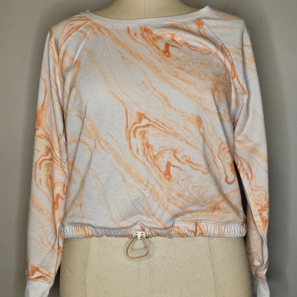 Cinch-wasit crew neck sweater